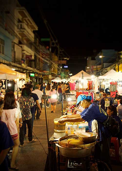 Bazar nocturno de Chiang Mai 