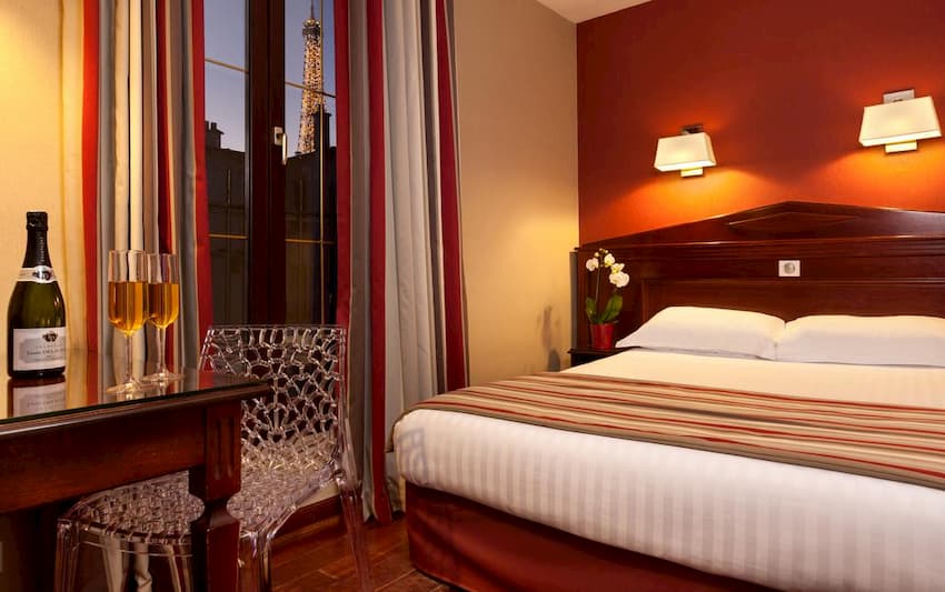 Vistas a la Torre Eiffel desde el Hotel Eiffel Rive Gauche