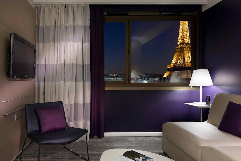 Vista desde el Mercure Paris Centre Tour Eiffel