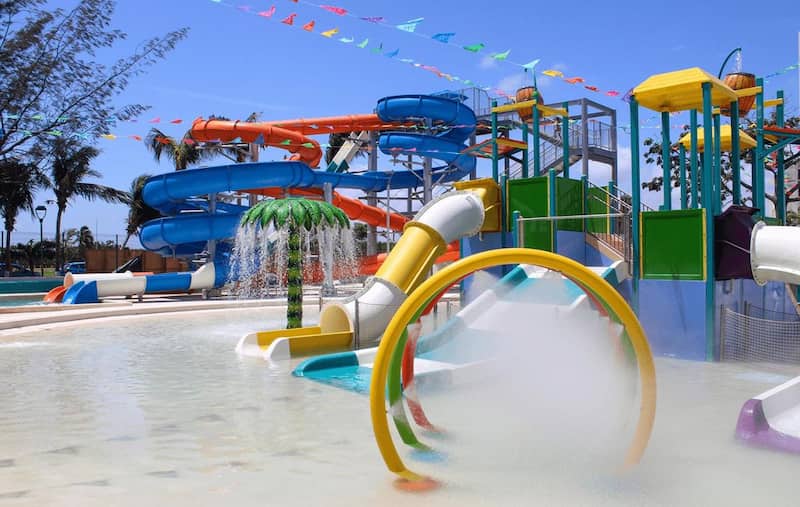 Water park of Melia Casa Maya Cancun