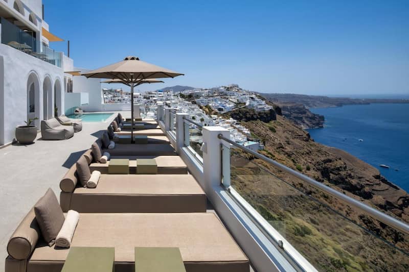 Vistas al mar desde el Ira Hotel & Spa