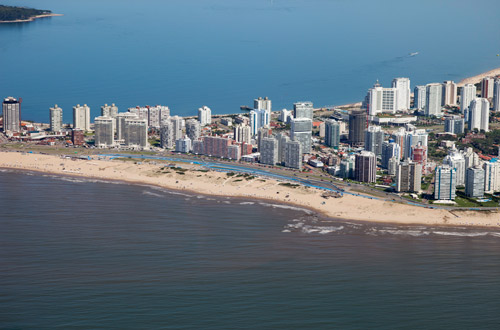 Punta del Este city centre
