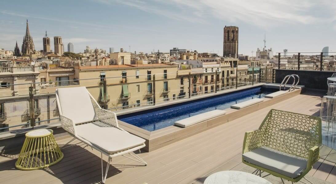 Piscina del Hotel Bagues