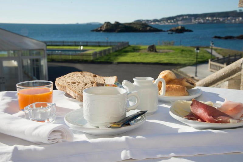 Vistas al mar desde el Hotel Norat Palmeira Playa