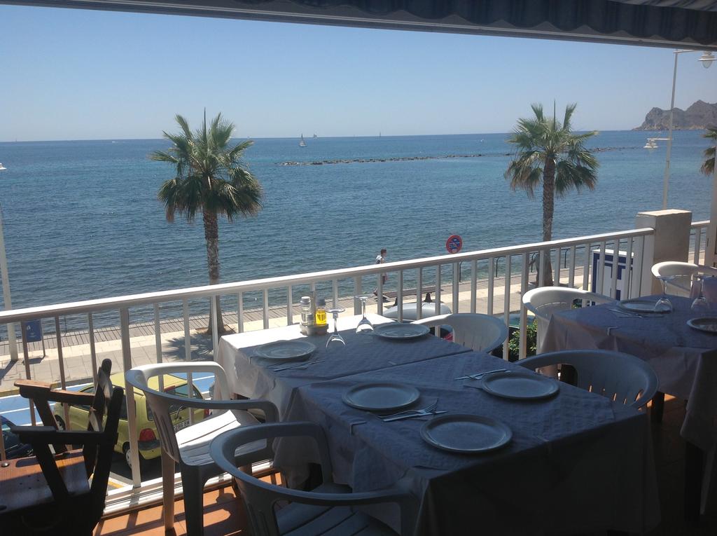 Vistas al mar desde la terraza del Hotel San Miguel