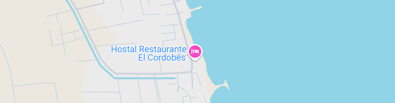 Ubicación en el mapa del hostal Restaurante el Cordobes