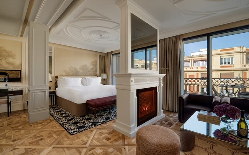 Vistas a Madid desde la suite del hotel Bless