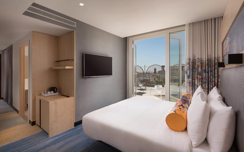 Vistas desde el Hotel-Aloft-Gran-VIa