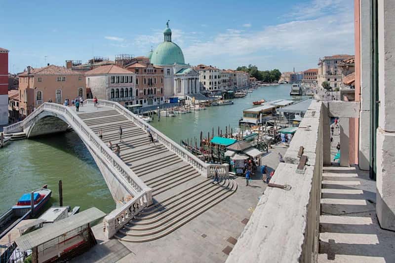 Vistas al gran Canal desde el hotel NH Venezia Santa Lucia