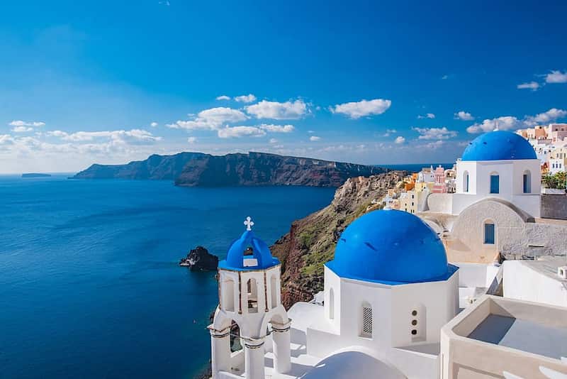 Santorini natural beauty