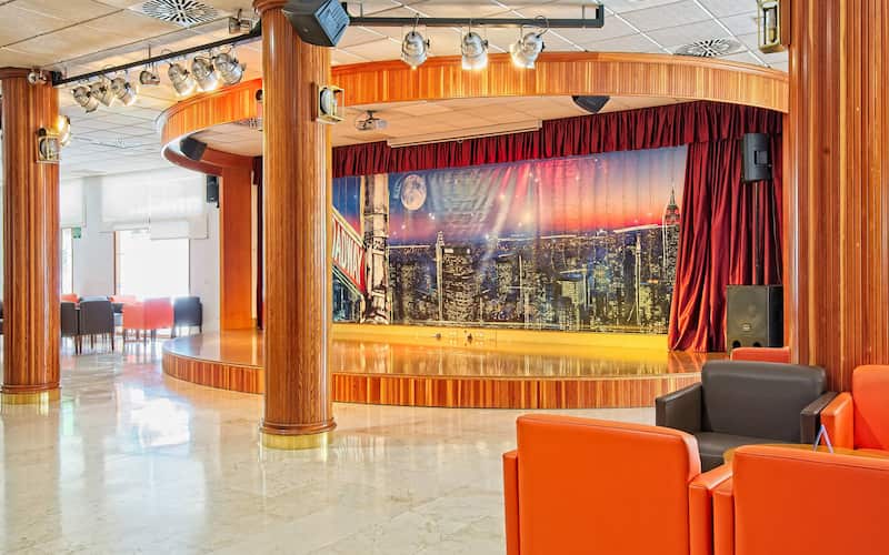 Sala de baile del hotel Poseidon Resort