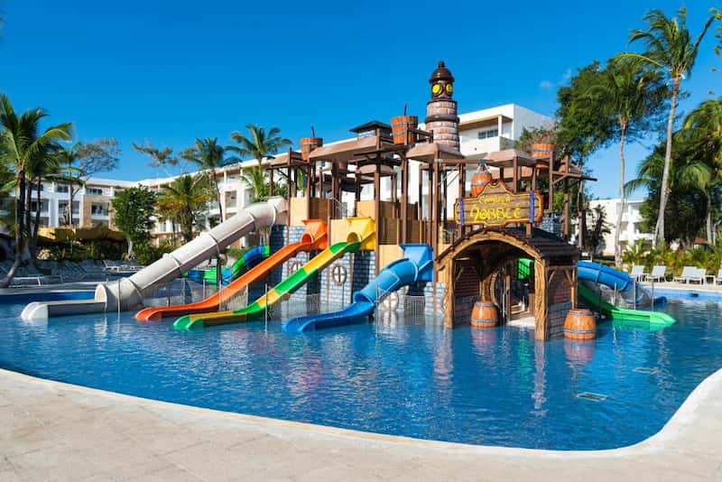 Parque de agua del hotel Princess Family Club Bavaro