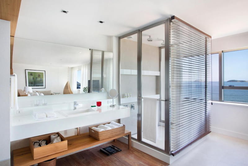 Vistas al mar desde la habitación del Janeiro Hotel